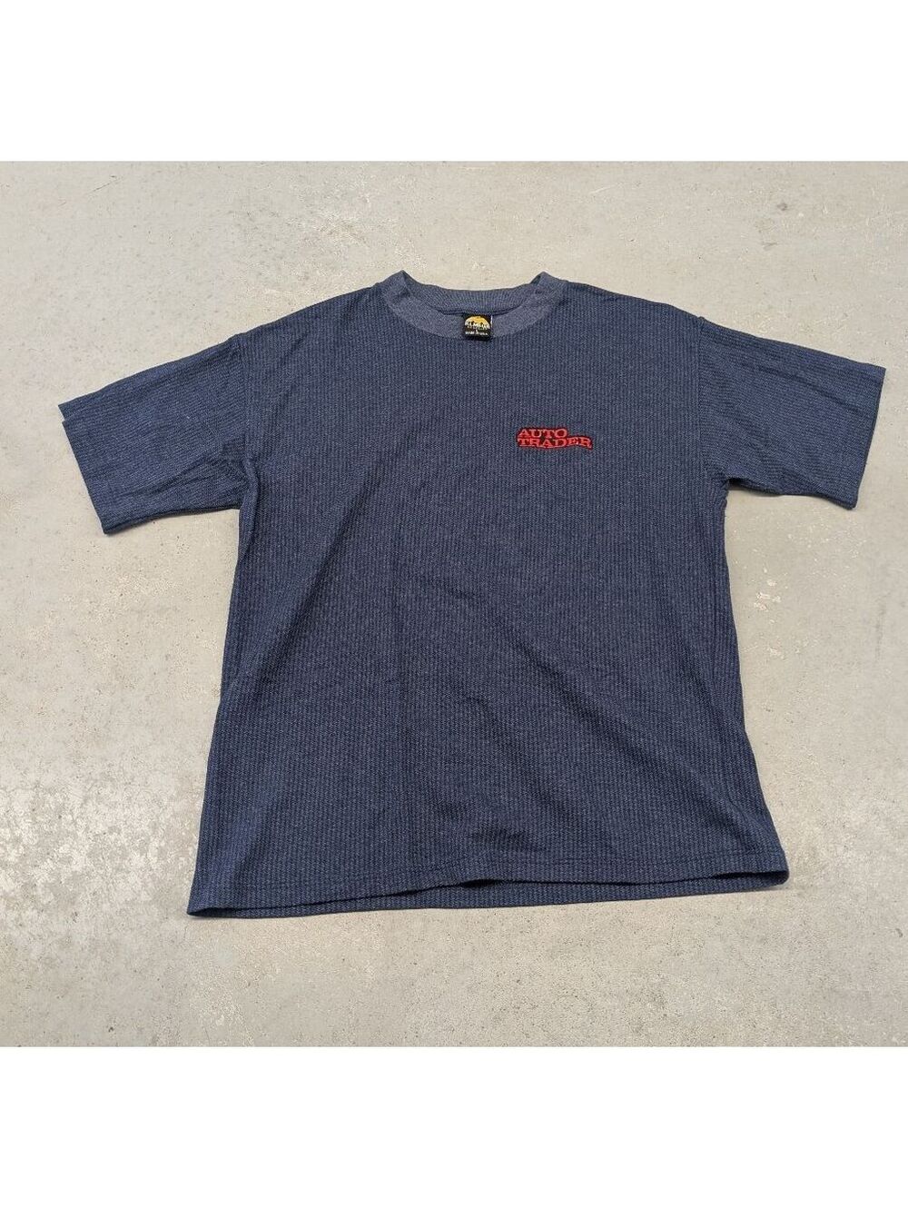 Vintage 90s Auto Trader Car Sales Made in USA Blue T-shirt